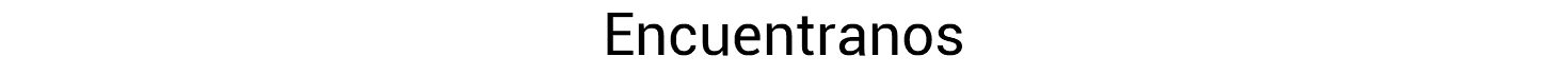 Encuentranos
